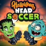 Tête de football d’Halloween