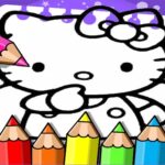 Livre de coloriage Hello Kitty