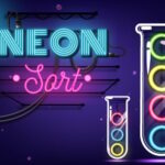 Neon Sort Puzzle – Jeu de tri des couleurs