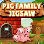 Puzzle Famille Cochon